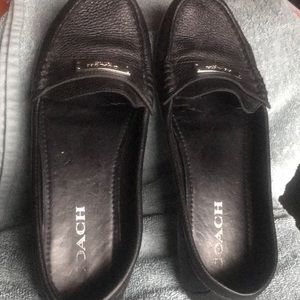 Black coach driving shoes make a offer